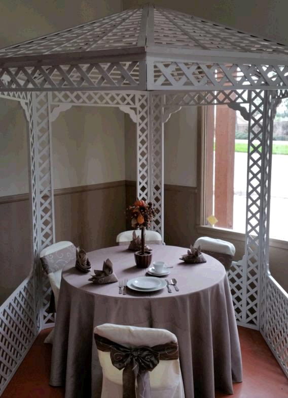 Where to rent Gazebo, White 96  Diameter in San Dimas CA
